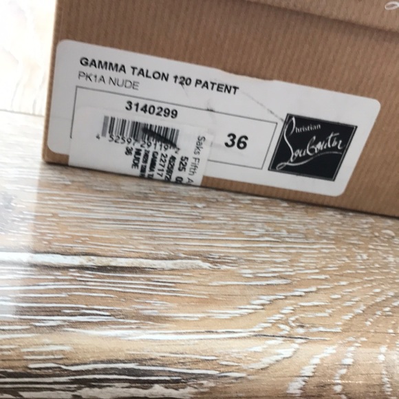 Christian Louboutin gamma talon 120 patent size 36 - Picture 4 of 6
